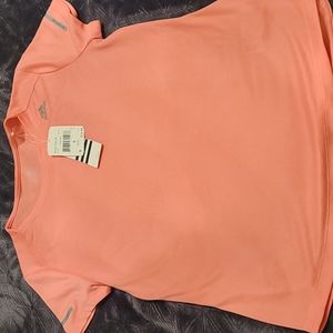 Adidas run tee w, ray pink, size S